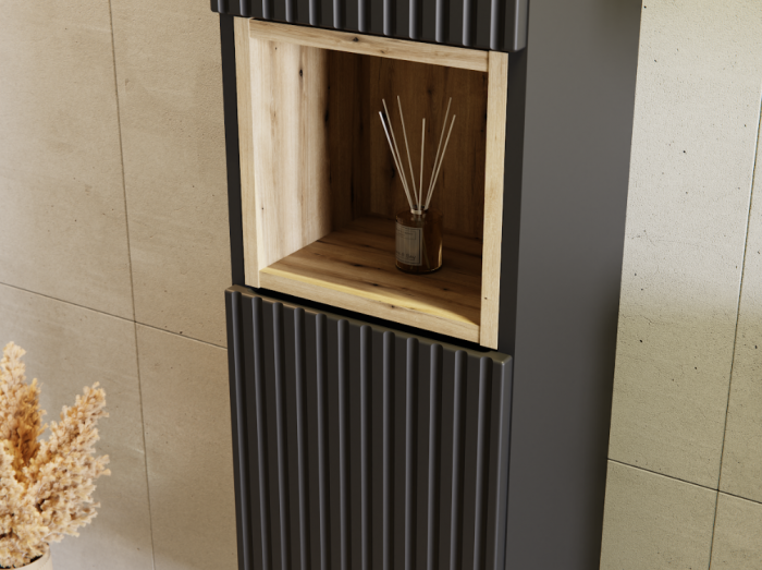 SET MOBILIER BAIE 80 CM NOVA BLACK ,LAVOAR APLICAT [5]