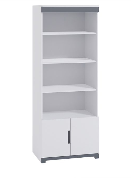 Set mobilier copii Tomi 5 piese MDF, pat 140/160/180x80 cm, birou, dulap haine si comoda cu sertare [6]