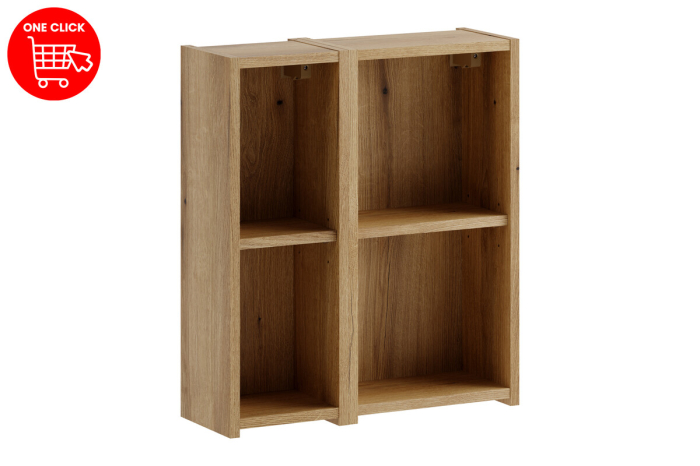 Set Mobilier cu Rafturi Nova Coast Evoke, Stejar - COMAD [2]