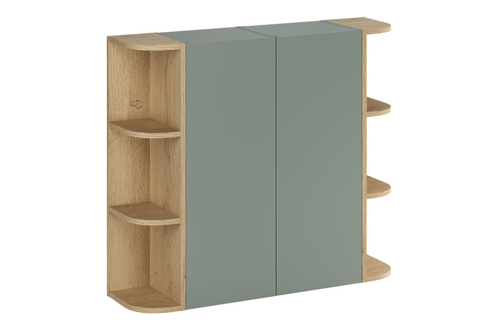 Set mobilier cu semi-coloană și etajeră Aster Green SET-ASG 2SP 2URSM COMAD [2]