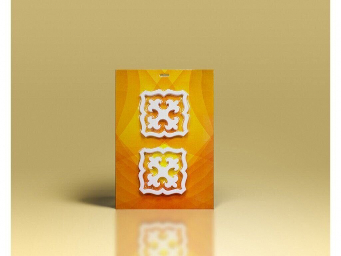 Set ornament din poliuretan A709 (2buc) + A707 (2buc) - 18x18x1.5 cm [1]