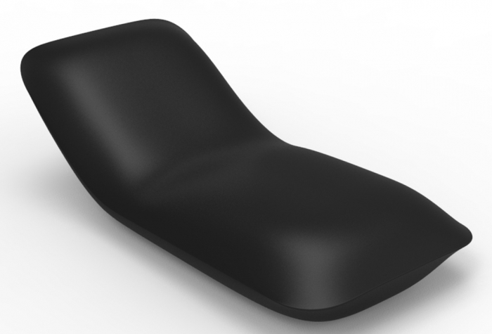 Sezlong premium piscina/gradina in forma de perna Pillow 195 cm, iluminare LED, 55013 - Vondom [2]