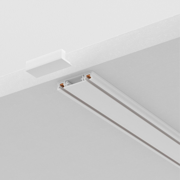 Șină cu montaj pe suprafață Sisteme de șine Radity, Aluminiu Alb, Maytoni TRX084-112W [4]