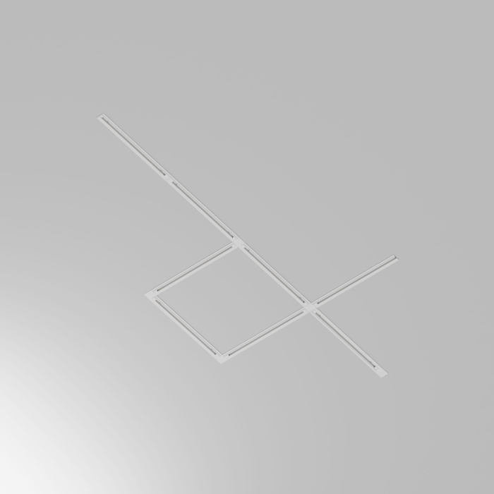 Șină încastrată Sisteme de șin Unity, Aluminiu Alb, Maytoni TRX004-112W [2]