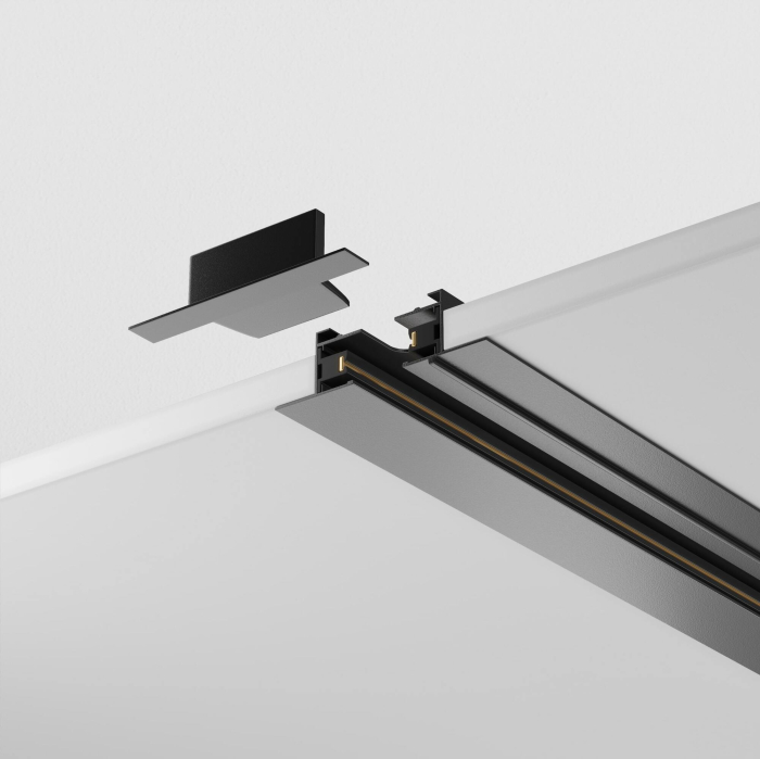 Șină încastrată Sisteme de șin Unity, Aluminiu Negru, Maytoni TRX004-112B [4]