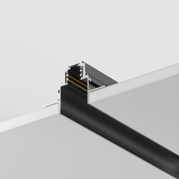 Șină încastrată Sisteme de șine S35, Aluminiu Negru, Maytoni TRX004-222B [3]