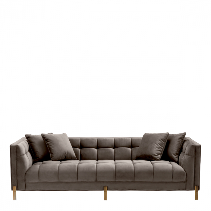   Canapea Sienna din catifea gri savona 113187 EICHHOLTZ [9]