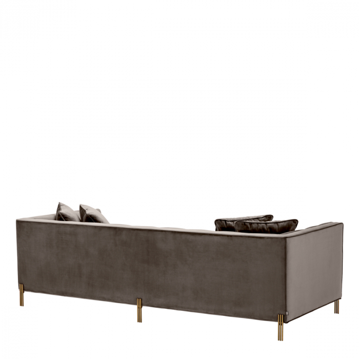   Canapea Sienna din catifea gri savona 113187 EICHHOLTZ [2]