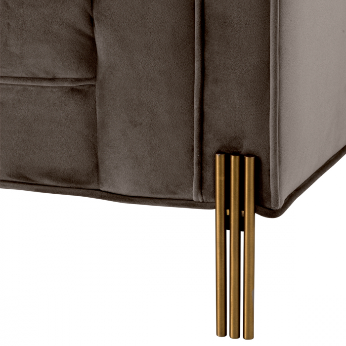   Canapea Sienna din catifea gri savona 113187 EICHHOLTZ [5]