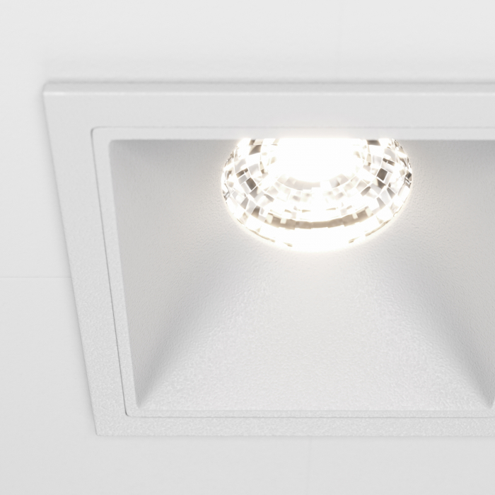 Spot 10W Incastrat, Maytoni, 550lm, Lumina Neutra (4000K), Alb [2]