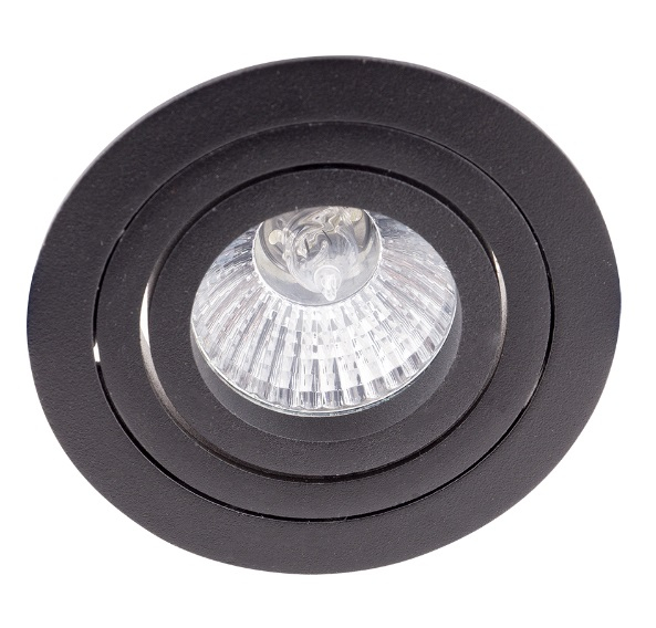 Spot ajustabil alb/negru Leon Ø 9 cm, metal, H0084 - Maxlight [5]