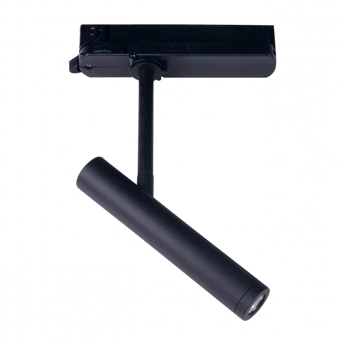 Spot ajustabil pentru sina alb/negru iluminare LED Polix 16,8x3 cm metal,  S0005 - Maxlight [4]