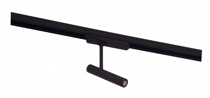 Spot ajustabil pentru sina alb/negru iluminare LED Polix 16,8x3 cm metal,  S0005 - Maxlight [5]