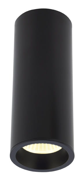Spot aplicabil negru cilindric cu iluminare LED Luan Ø 6 cm din metal, C0154 - Maxlight [3]