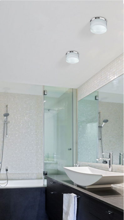 Spot baie LED aplicat Wum 5,5 cm, crom/acril, design modern, AZ 2774 - Azzardo [4]