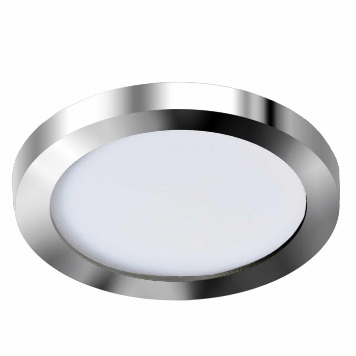 Spot baie LED incastrabil Maial Ø 8,5 cm, metal alb/negru/crom, design modern, AZ 2835 - Azzardo [3]