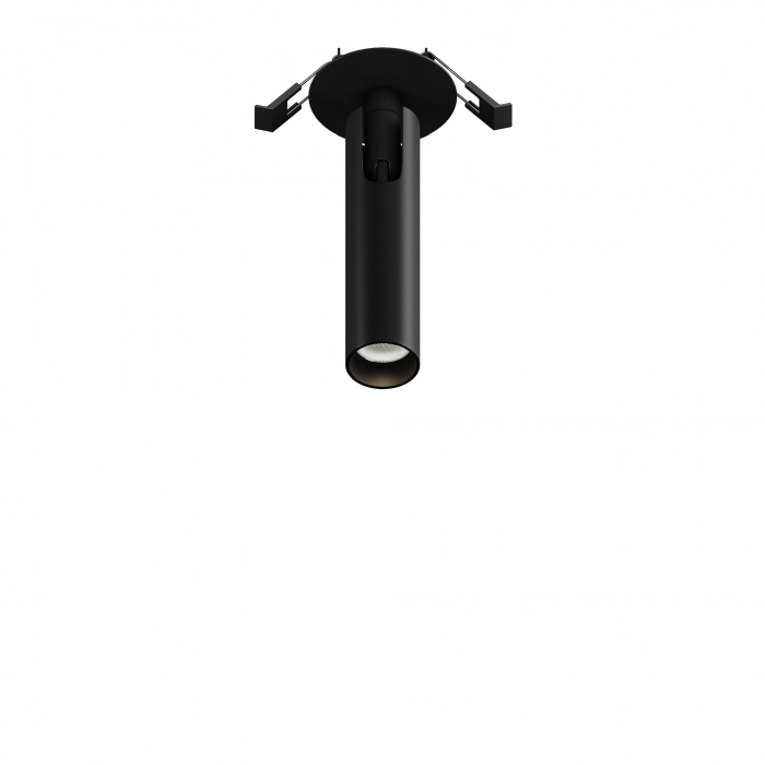 Spot LED 6W Incastrat, Maytoni, 270lm, Lumina Calda (3000K), Negru [1]