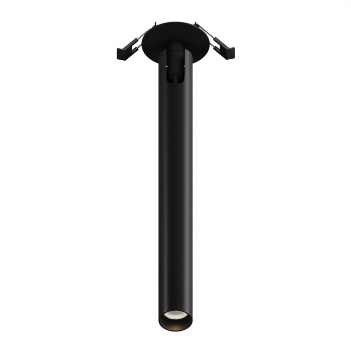 Spot LED 6W Incastrat, Maytoni, 270lm, Lumina Calda (3000K), Negru [1]