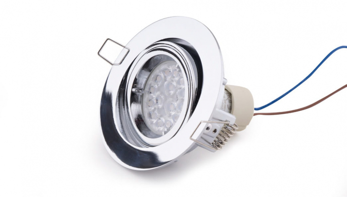 Spot crom din metal Send Ø 9,5 cm, H0038 - Maxlight [2]