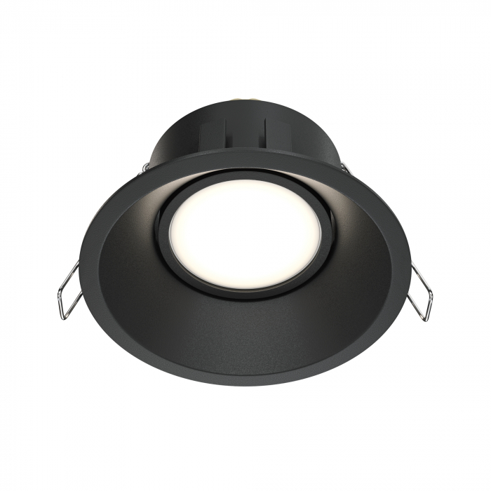 Spot Dot DL028-2-01B, incastrat, 1xGU10, negru, IP20, Maytoni [1]