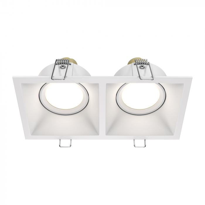 Spot Dot DL029-2-02W, incastrat, 2xGU10, alb, IP20, Maytoni [1]