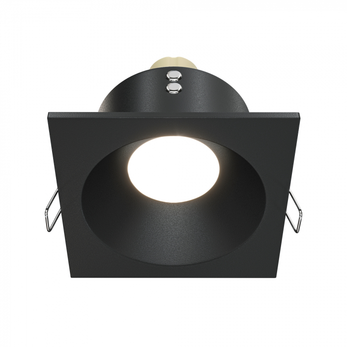 Spot Zoom DL033-2-01B, incastrat, 1xGU10, negru, IP65, Maytoni [1]