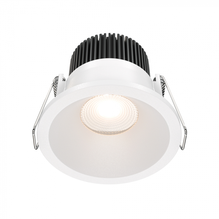 Spot LED 6W Incastrat, Maytoni, 370lm, Lumina Calda (3000K), Alb [1]