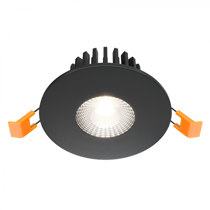 Spot LED 7W Incastrat, Maytoni, 500lm, Lumina Neutra (4000K), Negru [1]