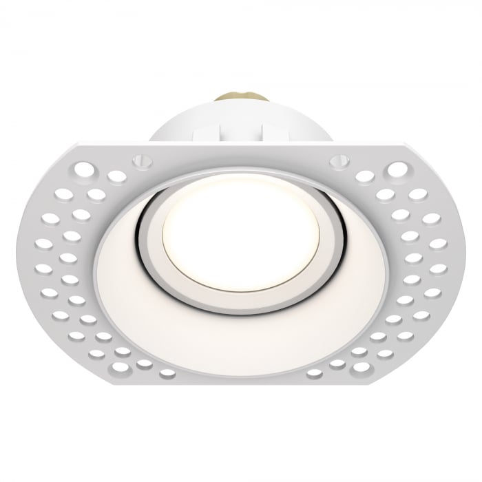Spot Dot DL042-01-RD-W, incastrat, 1xGU10, alb, IP20, Maytoni [1]