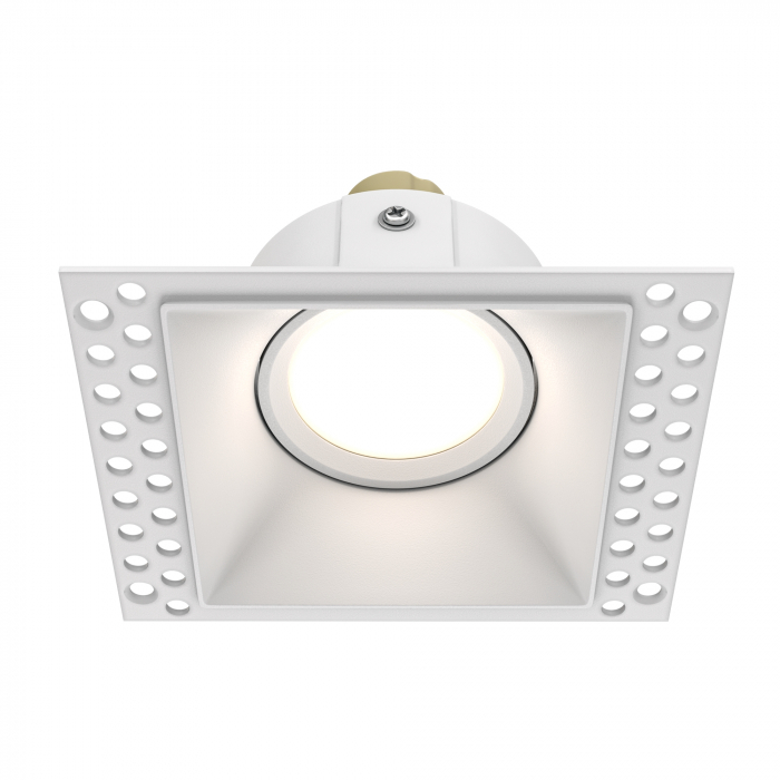 Spot Dot DL042-01-SQ-W, incastrat, 1xGU10, alb, IP20, Maytoni [1]