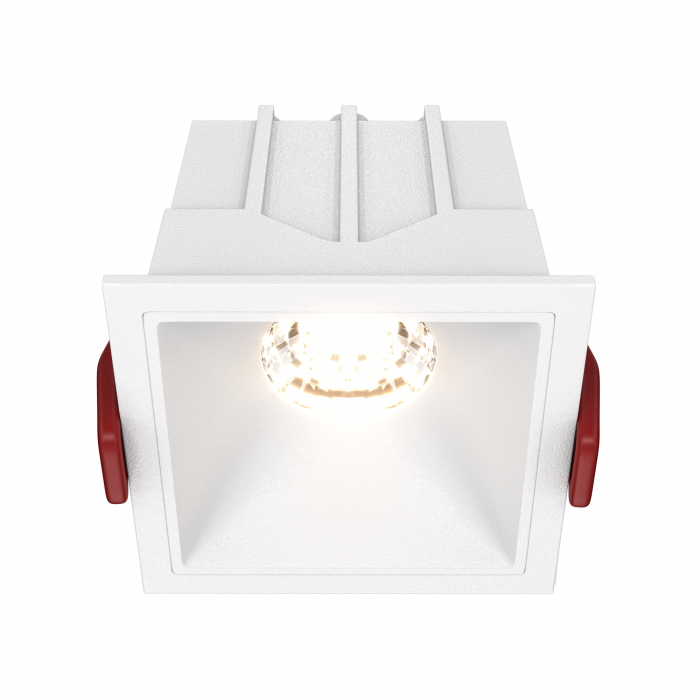Spot LED 10W Incastrat, Dimabil, Maytoni, 500lm, Lumina Calda (3000K), Alb [1]
