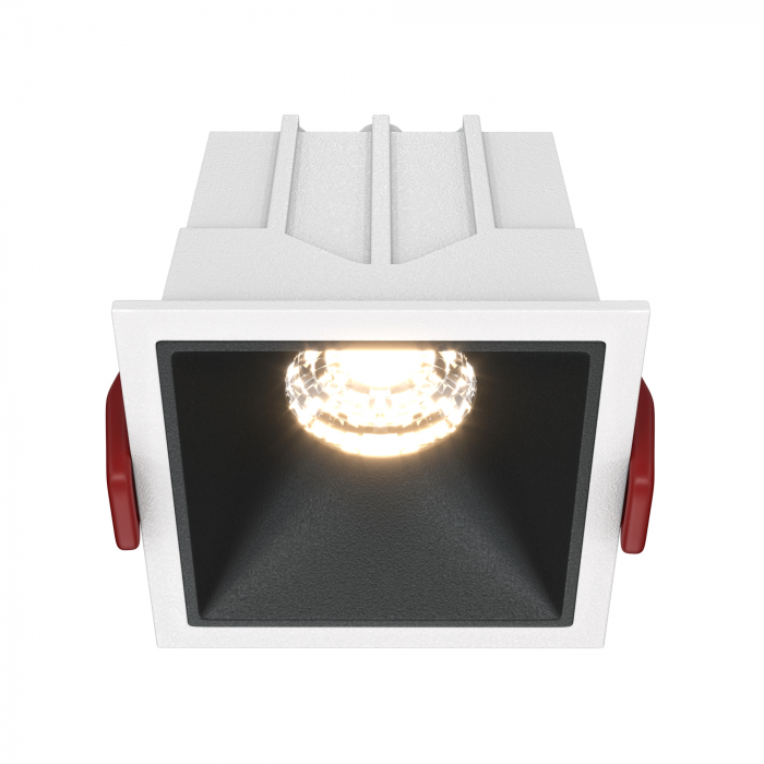 Spot LED 10W Incastrat, Maytoni, 450lm, Lumina Calda (3000K), Alb [1]