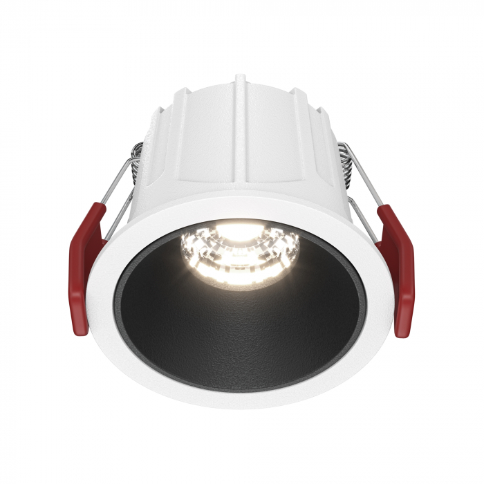 Maytoni Spot LED 10W Incastrat, Maytoni, 500lm, Lumina Neutra (4000K), Alb+Negru [1]