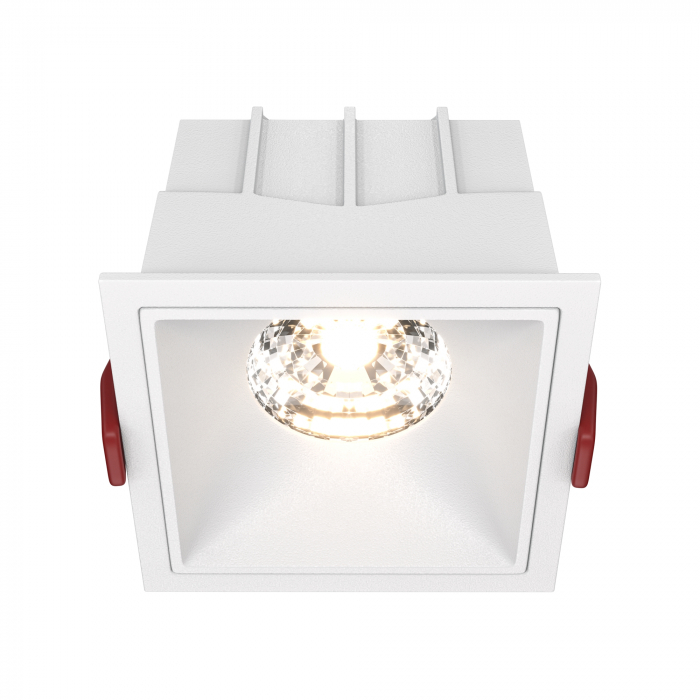Spot LED 15W Incastrat, Dimabil, Maytoni, 1150lm, Lumina Calda (3000K), Alb [1]