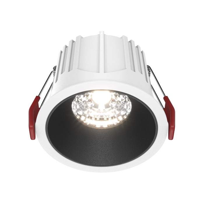 Spot LED 15W Incastrat, Maytoni, 1150lm, Lumina Neutra (4000K), Alb+Negru [1]
