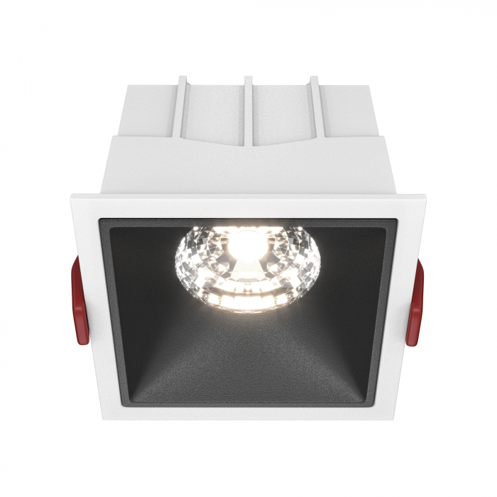 Spot LED 15W Incastrat, Maytoni, 1150lm, Lumina Neutra (4000K), Alb+Negru [1]