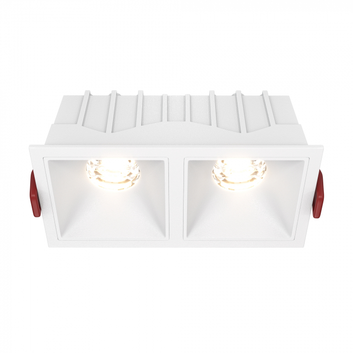 Spot LED 20W Incastrat, Maytoni, 1000lm, Lumina Calda (3000K), Alb [1]