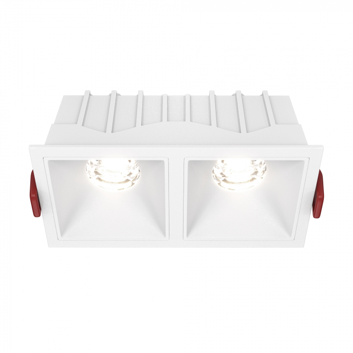 Spot LED 20W Incastrat, Maytoni, 1100lm, Lumina Neutra (4000K), Alb [1]