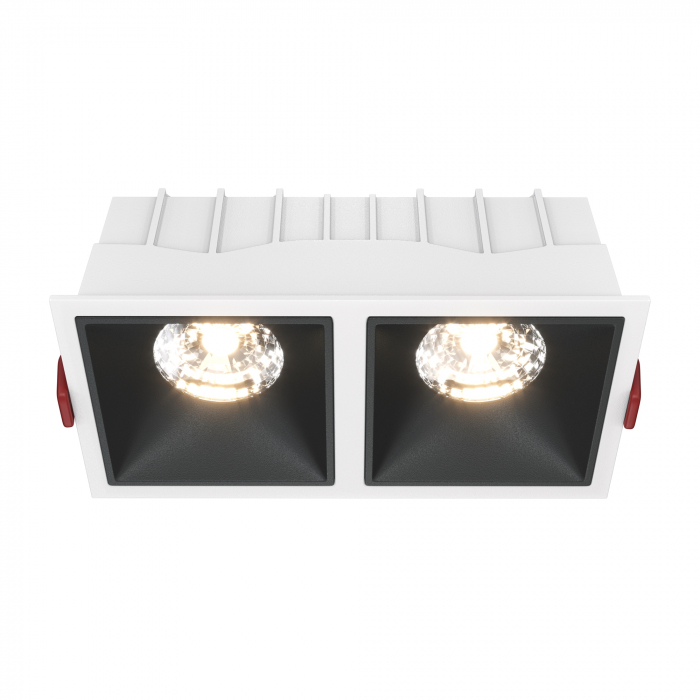 Spot LED 30W Incastrat, Dimabil, Maytoni, 2100lm, Lumina Calda (3000K), Alb+Negru [1]