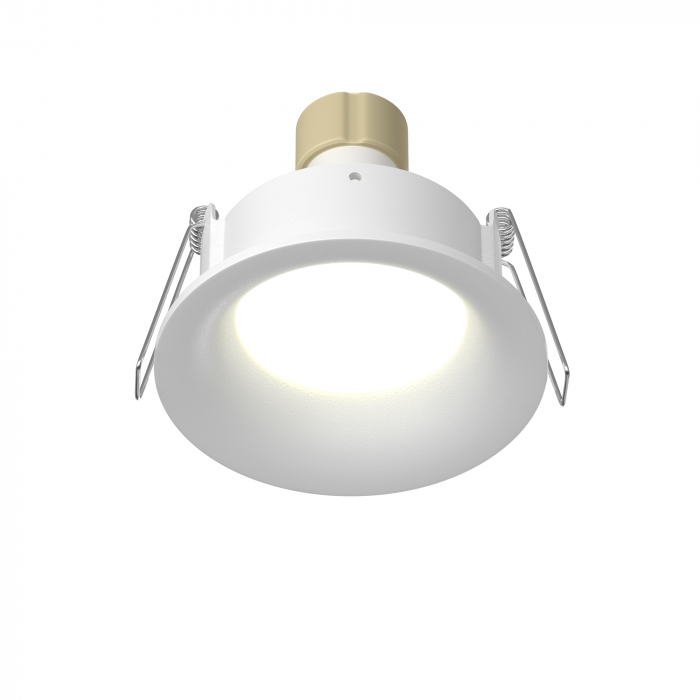 Spot Slim DL088-GU10-RD-W, incastrat, 1xGU10, alb, IP65, Maytoni [1]