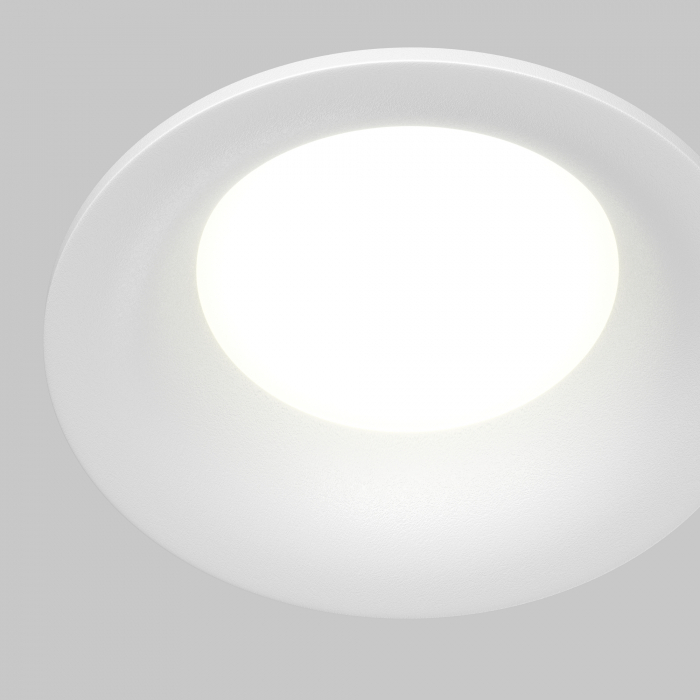 Spot Slim DL088-GU10-RD-W, incastrat, 1xGU10, alb, IP65, Maytoni [2]