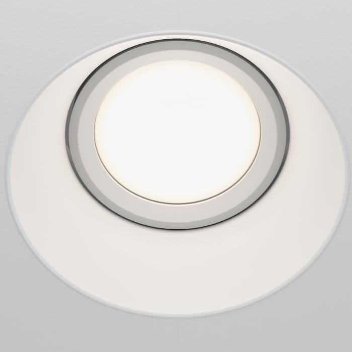 Spot Dot DL042-01-RD-W, incastrat, 1xGU10, alb, IP20, Maytoni [2]
