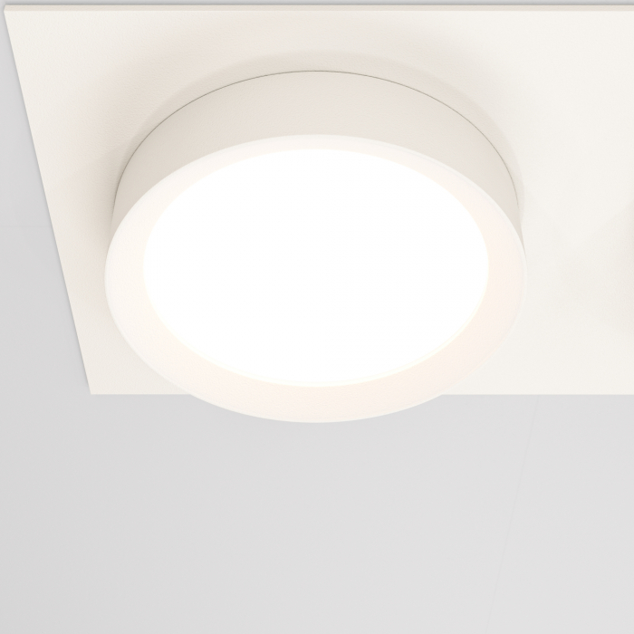 Spot Hoop DL086-02-GX53-SQ-W, 2xGX53, alb, IP20, Maytoni [2]