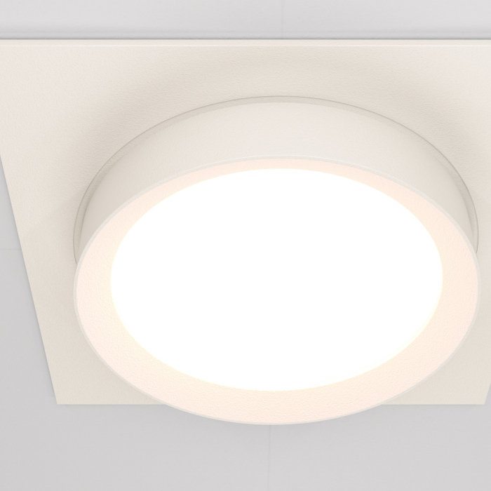 Spot Hoop DL086-GX53-SQ-W, 1xGX53, alb, IP20, Maytoni [3]