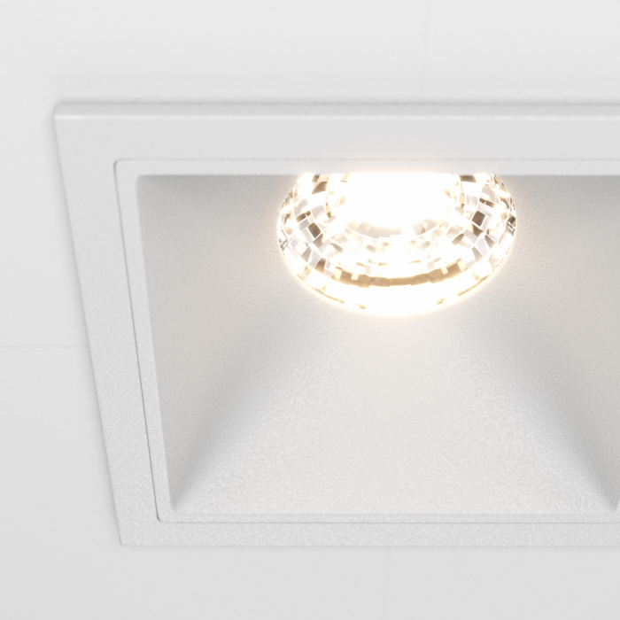 Spot LED 10W Incastrat, Dimabil, Maytoni, 500lm, Lumina Calda (3000K), Alb [2]