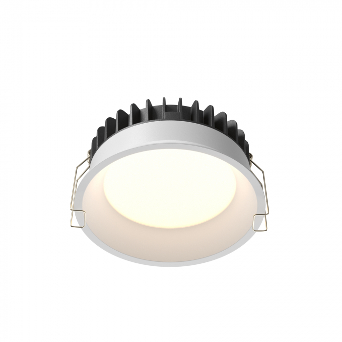 Spot LED 12W Incastrat, Maytoni, 900lm, Lumina Calda+Neutra+Rece, Alb [1]
