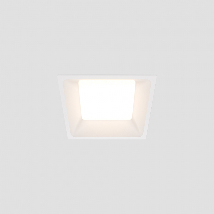Spot LED 12W Incastrat, Maytoni, 900lm, Lumina Neutra (4000K), Alb [1]