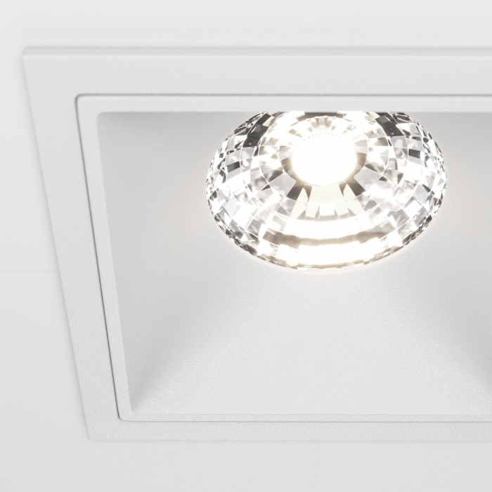 Spot LED 15W Incastrat, Maytoni, 1250lm, Lumina Neutra (4000K), Alb [2]