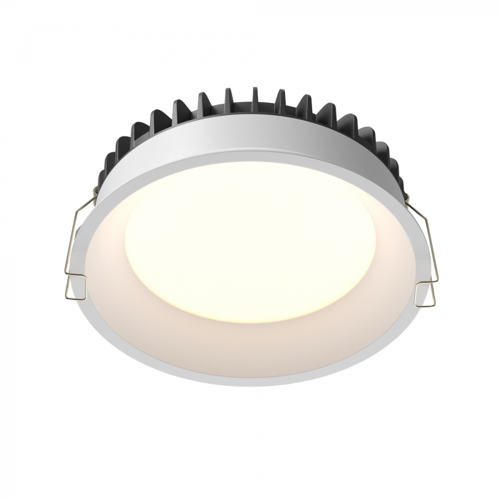 Spot LED 18W Incastrat, Maytoni, 1370lm, Lumina Calda+Neutra+Rece, Alb [1]