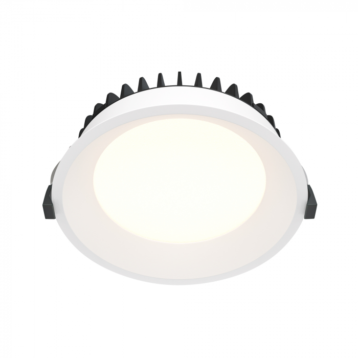 Spot LED 18W Incastrat, Maytoni, 1400lm, Lumina Calda (3000K), Alb [1]